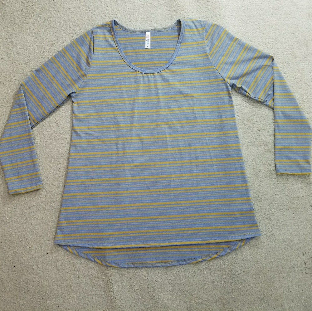 Lularoe Women's Lynnae Stripe Shirt